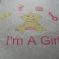 Goody Shack Exclusive I'm a Girl Diaper Bag/ Tote
