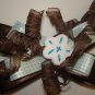 Chocolate and Aqua