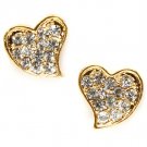 Crystal Heart Earrings
