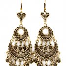 Tear Drop Indian Fringe Earrings