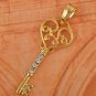 9k Gold Filled Arab Style Key Pendant