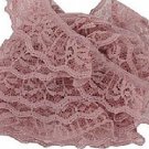 4 yds Dusty Rose Craft Lace
