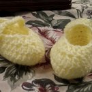 Baby Toddler Yellow Mary Jane Booties