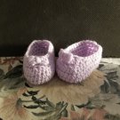 Baby Toddler Orchid Ballet Slipper Booties
