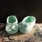 Mint Toddler Baby Ballet Slipper Shoe Booties