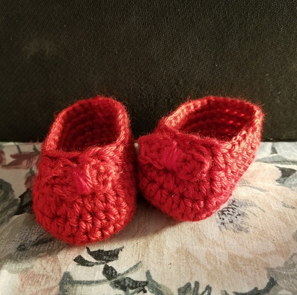 Ruby Toddler Baby Ballet Slipper Shoe Booties