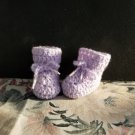 Orchid Newborn Baby Boot Shoe Slipper Booties