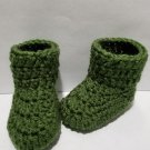 Sage Newborn Baby Toddler Boot Shoe Slipper Booties