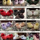 Baby Toddler Purple Hues or Sorbet Mary Jane Booties