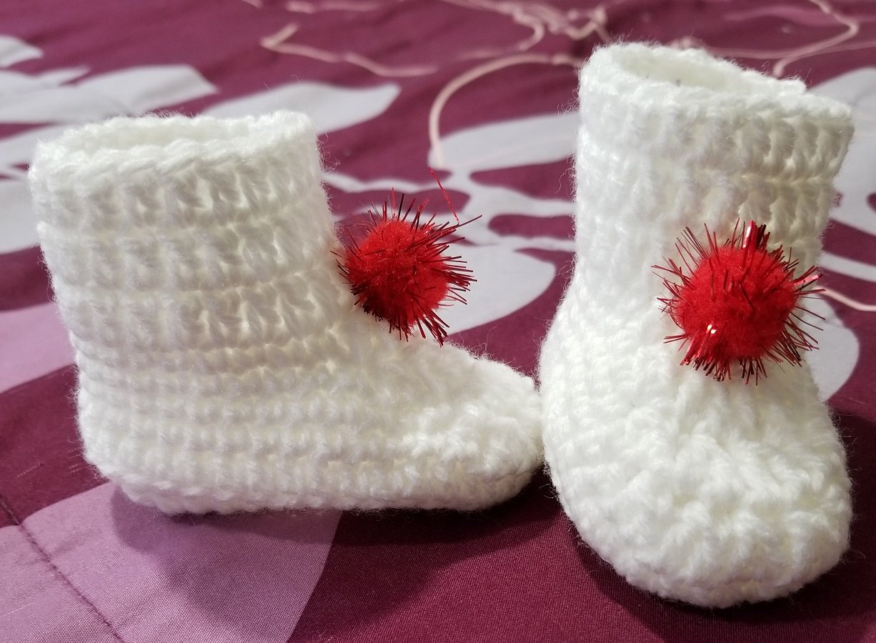 berry slipper boots