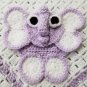 Orchid Elephant Crochet Baby Blanket