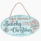 Beachy Christmas Sign