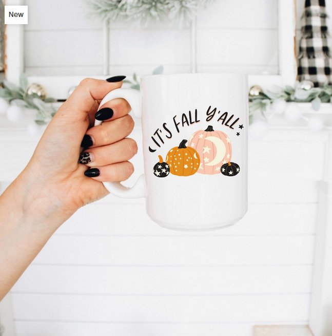 15 oz. It's Fall Y'all Mug