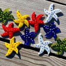 Starfish Glass Art Set of 5