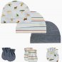 6-piece Caps & Mittens