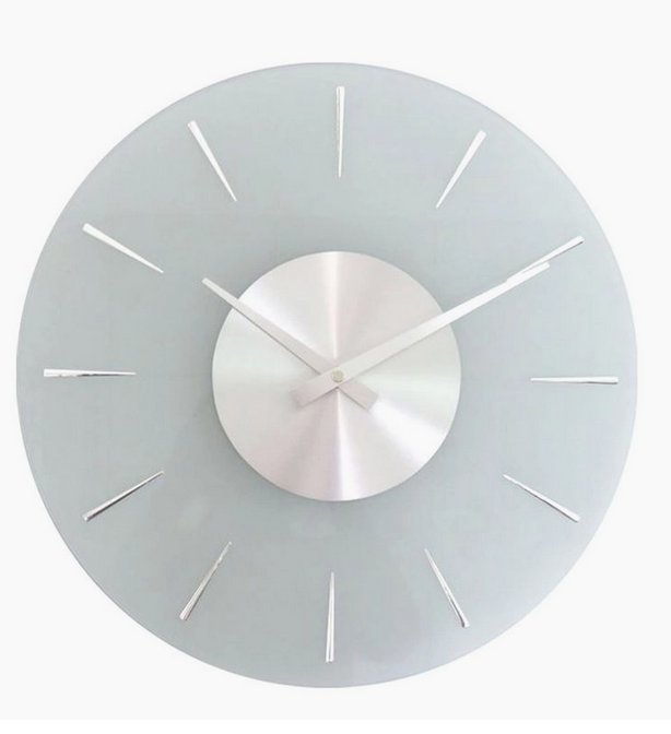 Finley Glass Clock