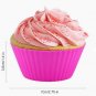 12 Reusable Silicone Baking Cups