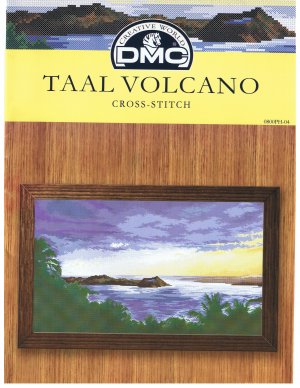 DMC's VOLCANO Counted Cross Stitch Pattern