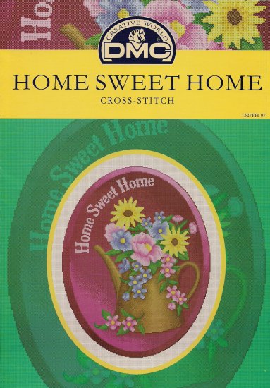 DMC's HOME SWEET HOME Counted Cross Stitch Pattern