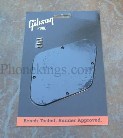 Gibson Les Paul Backplate control cover Black
