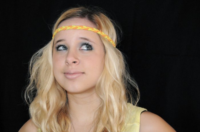 Braided Headband (Yellow)