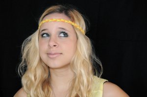 Braided Headband (Yellow)