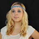 Braided Headband (Blue)