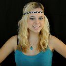 Braided Headband (Black & White)