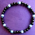 Evil Eye Black Beaded Bracelet