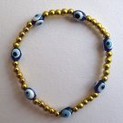 Evil Eye Gold Beaded Bracelet (LIMITED EDITION)