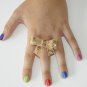 Sequin Bow Rings