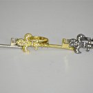 Fleur De Lis Key Shaped Ring