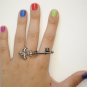 Fleur De Lis Key Shaped Ring
