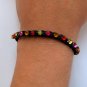 Stone Beaded Bracelet (Pinks)