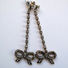 Dangling Bow Earrings