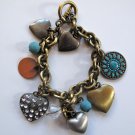 Heart Charm Bracelet