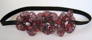 3 Flower Hippie Headband