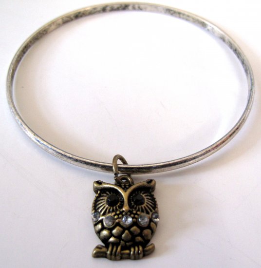 Owl Bracelet (Silver)