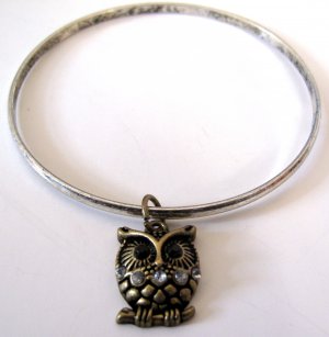 Owl Bracelet (Silver)