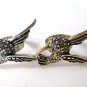 Hummingbird Adjustable Ring (Gold)