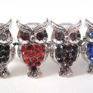 Hoot Hoot Owl Rhinestone Ring (Many Colors!)