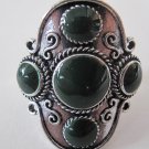 Four Stone Ring (Green) ONE LEFT