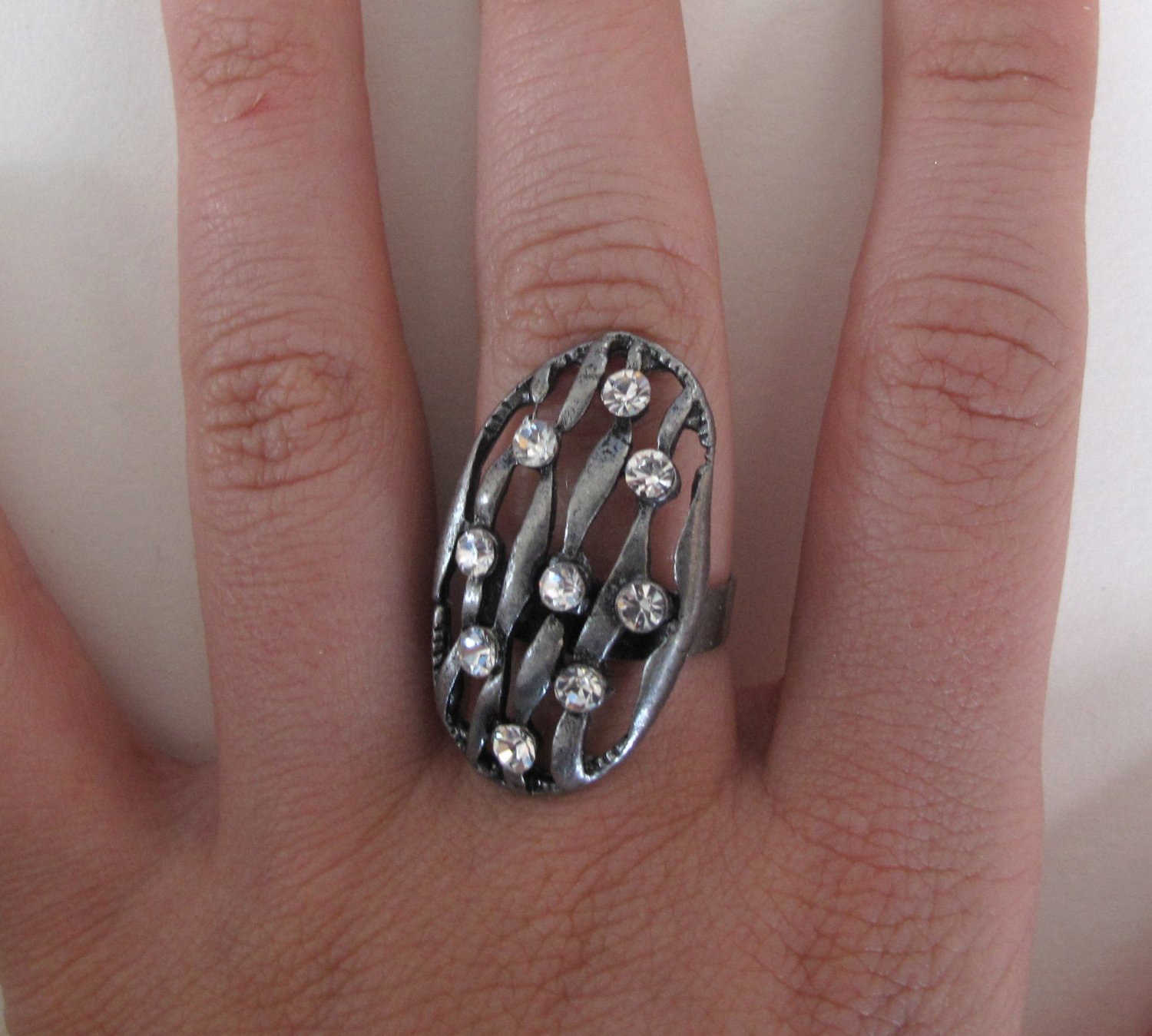 Pretty Girl Rock Ring (Silver)