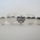 Double Finger Heart Ring