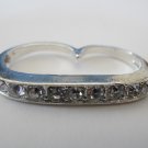 Double Finger Rhinestone Ring