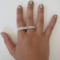 Double Finger Rhinestone Ring