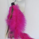 Feather Hair Extension Clip (Hot Pink)