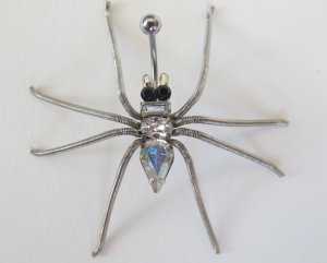 Spider Belly Button Ring
