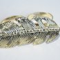 Double Finger Feather Ring (Gold)
