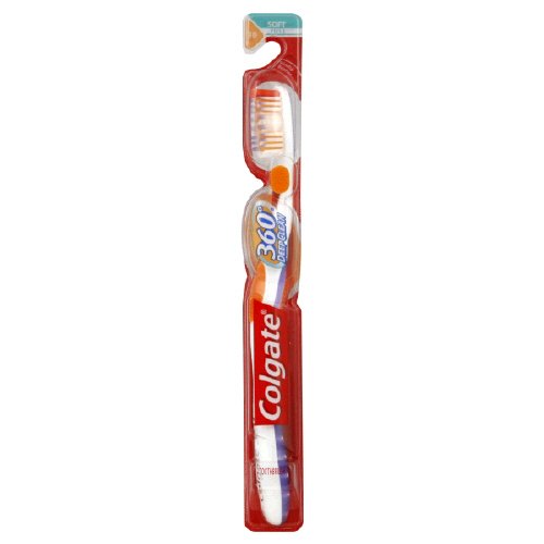 Colgate 360 Degrees Deep Clean Toothbrush, #30 Soft Full (Purple)